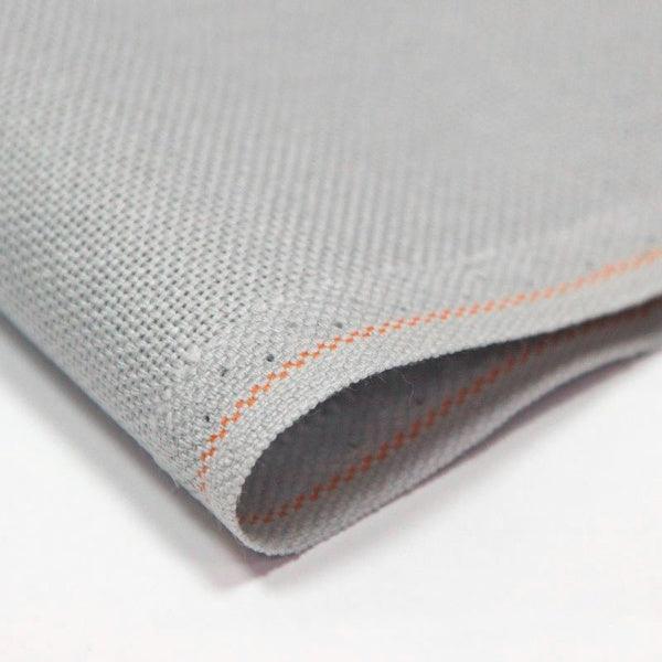 Zweigart Aida 16 Ct. Needlecraft Fabric, Gray color (713) - Luca-S Fabric